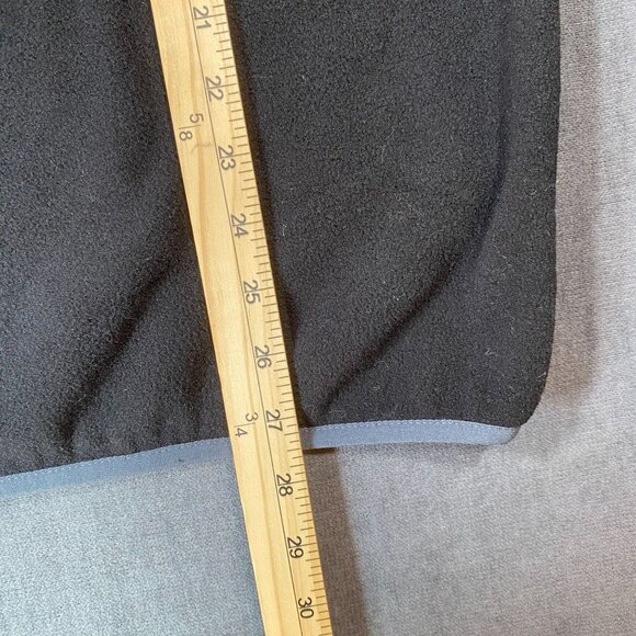 Spyder Red & Black Fleece Pullover Sweater W/ 1/4 Snap Closure - Mens Size M - Picture 9 of 10